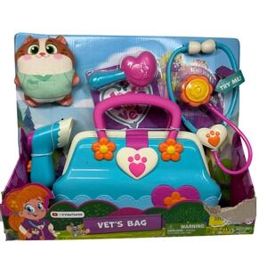 Vida the Vet's Bag Toy Vet Kit w/ Plush & Accessories Kid Doctor Imagination NEW